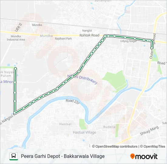 931 Bus Line Map