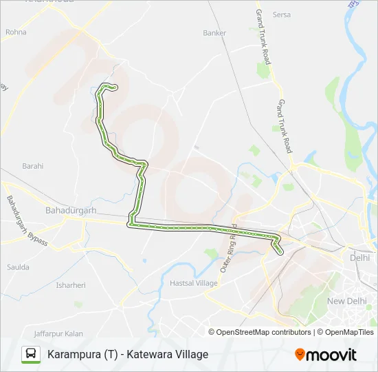 941 Bus Line Map