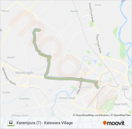 941 Bus Line Map