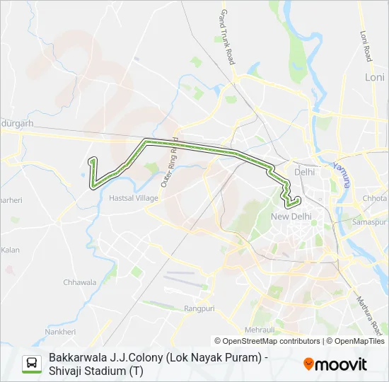 963 Bus Line Map