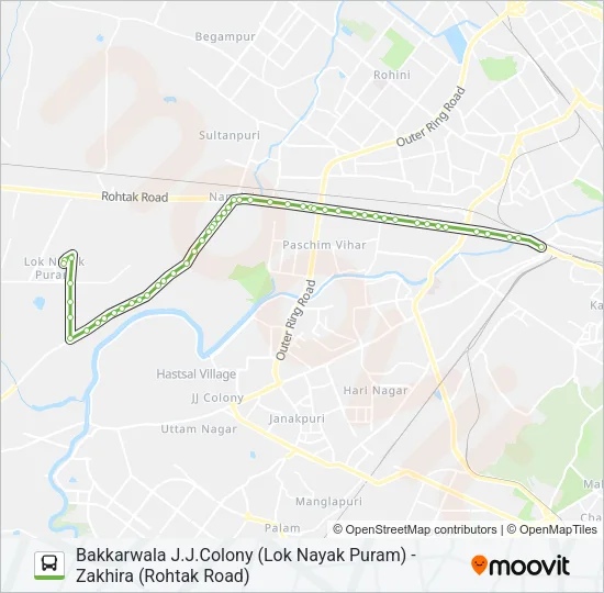 963 Bus Line Map