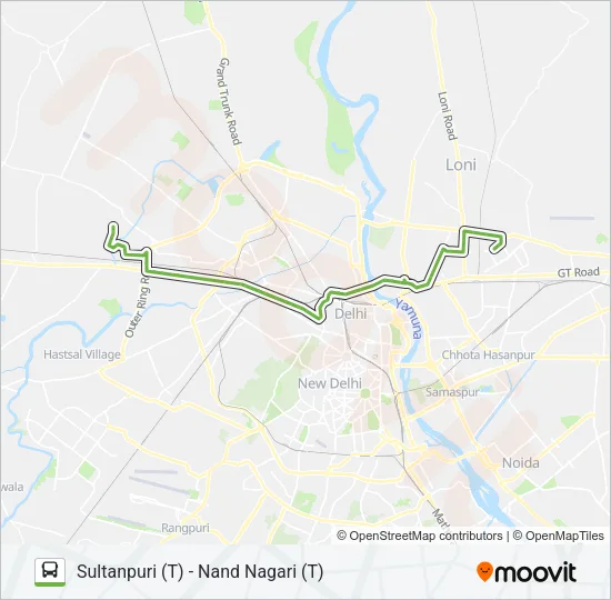 992 Bus Line Map