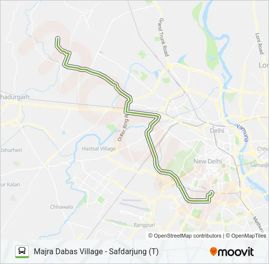 962SPL Bus Line Map