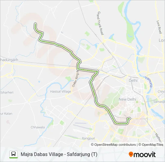 962SPL Bus Line Map