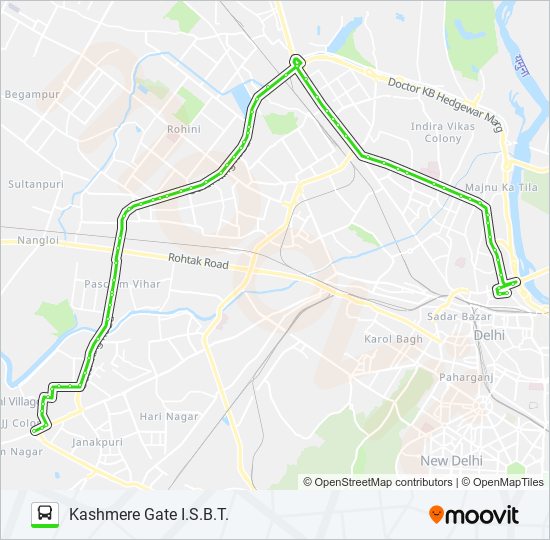 883-route-schedules-stops-maps-kashmere-gate-i-s-b-t-updated