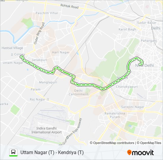 740ext Route Schedules, Stops & Maps Uttam Nagar (T) (Updated)