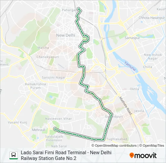 440 Bus Line Map