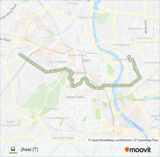 316 Bus Line Map