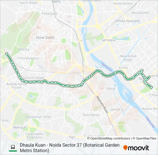 323 Bus Line Map