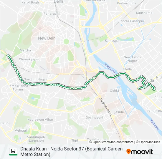 323 Bus Line Map