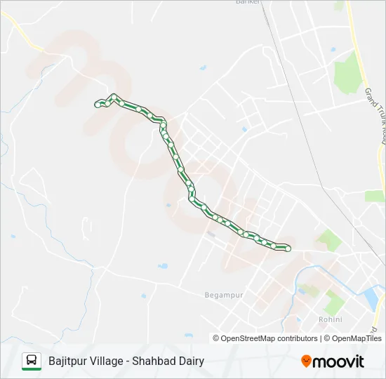 119 Bus Line Map