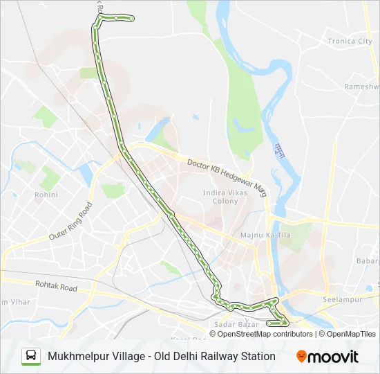124 Bus Line Map