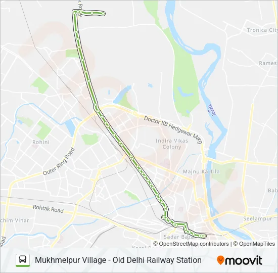 124 Bus Line Map