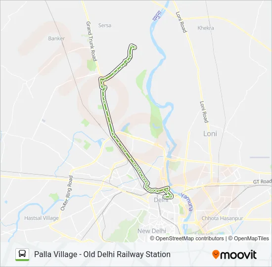 125 Bus Line Map