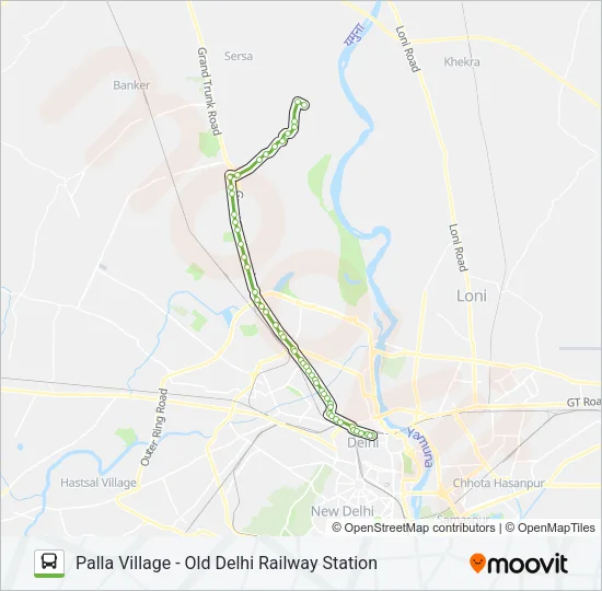 125 Bus Line Map