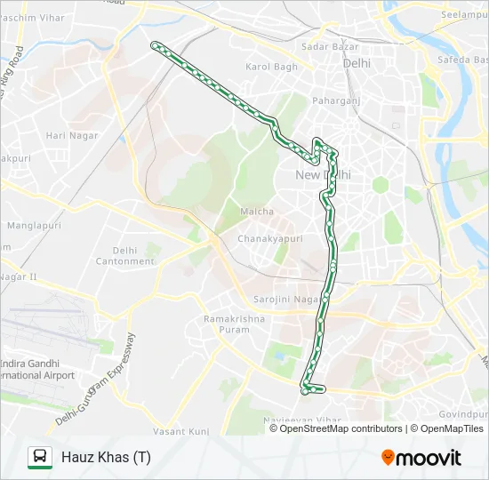 168 Bus Line Map