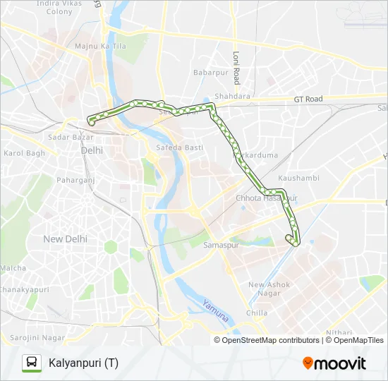 211 Bus Line Map
