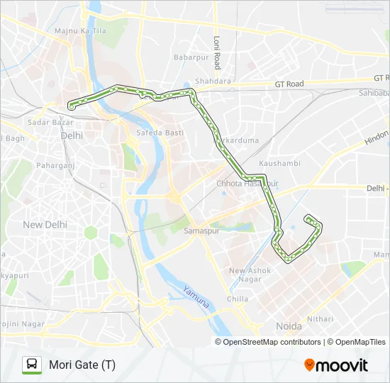 211 Bus Line Map