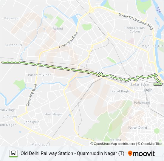 219 Route: Schedules, Stops & Maps - Old Delhi Railway Station (Updated)