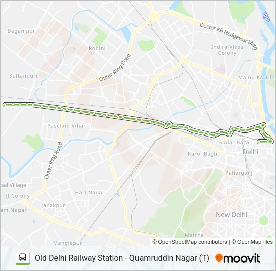 219 Bus Line Map