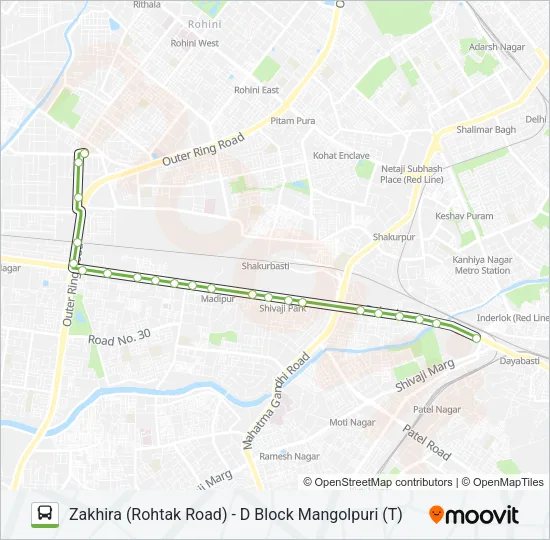 232 Bus Line Map