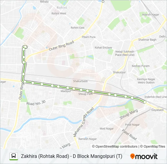 232 Bus Line Map