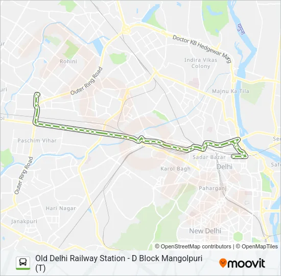 232 Bus Line Map