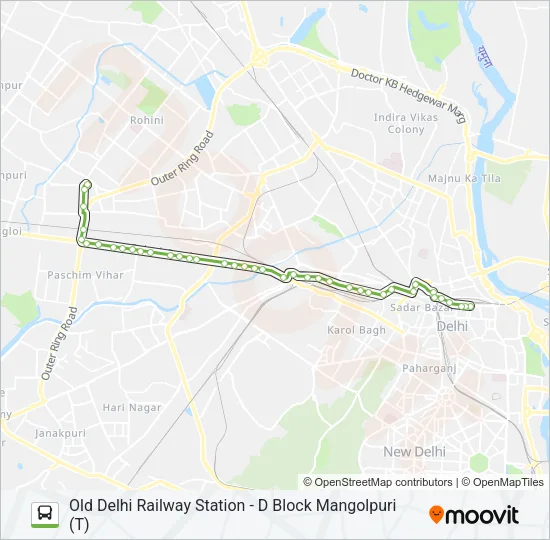 232 Bus Line Map