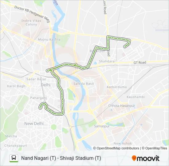 241 Bus Line Map