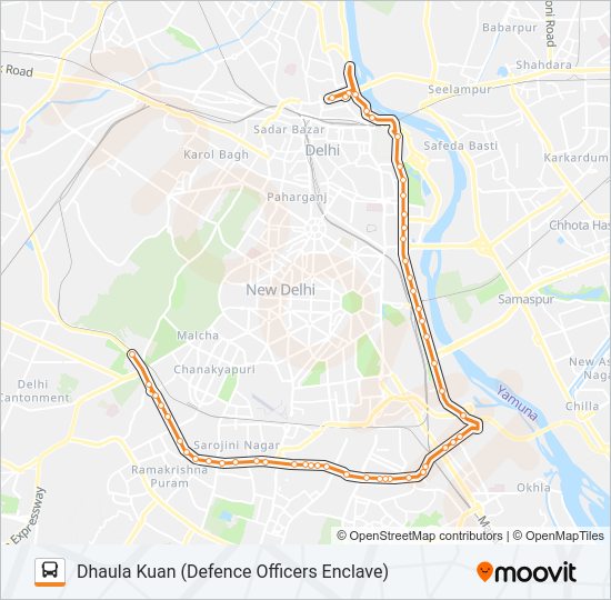 TMS(+)KG-DK Bus Line Map