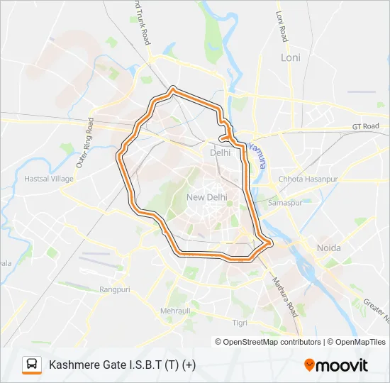 TMS(+)KASHMEREGATE  Line Map