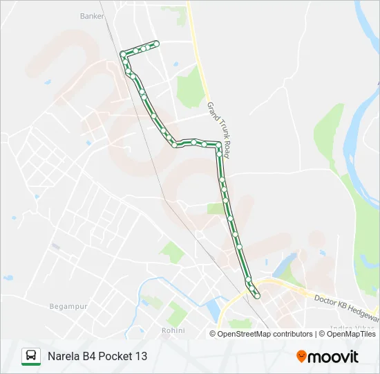 103STL Bus Line Map