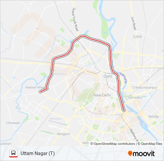 by pass express Route: Schedules, Stops & Maps - Uttam Nagar (T) (Updated)