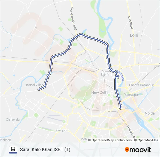 BPEXP  Line Map