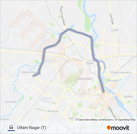 BPEXP  Line Map