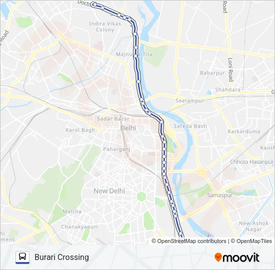 BPEXPA  Line Map