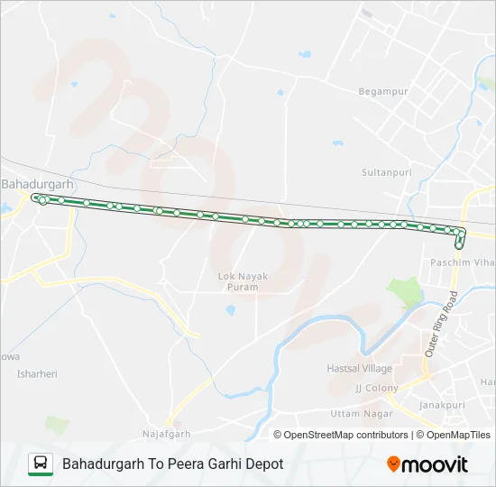NCR Bus Line Map