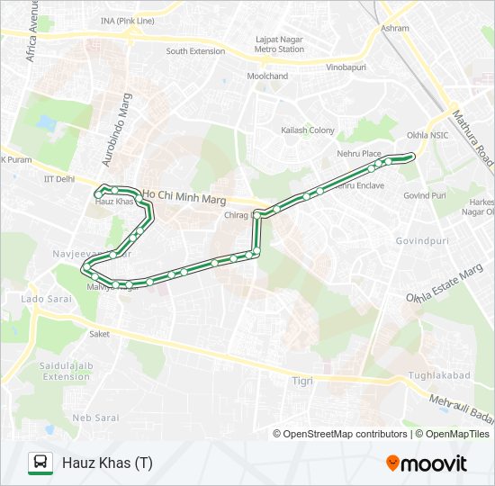 CBD3(+) bus Line Map