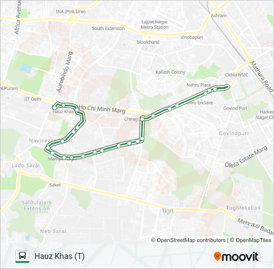 CBD3(+) Bus Line Map