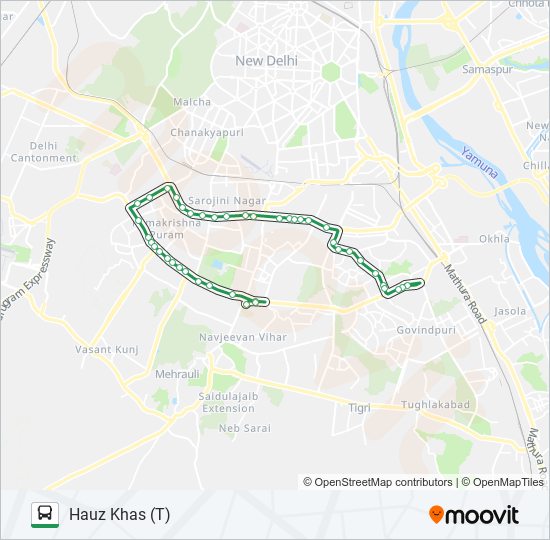 CBD3(-) bus Line Map