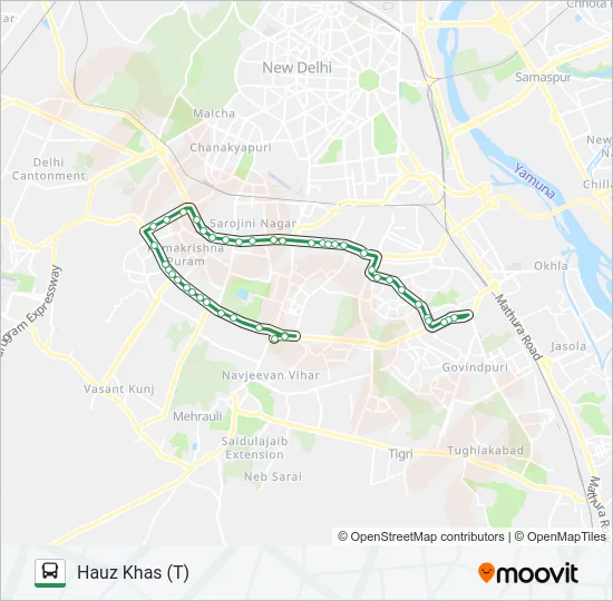 CBD3(-) Bus Line Map