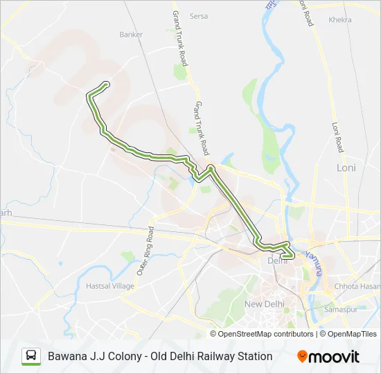 116 Bus Line Map