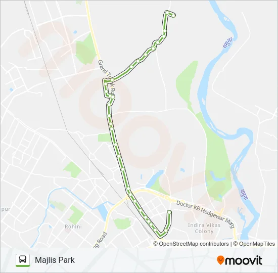 125 Bus Line Map