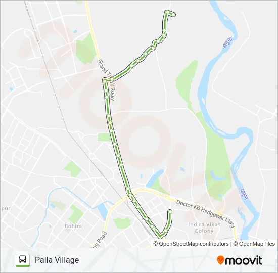 125 Bus Line Map