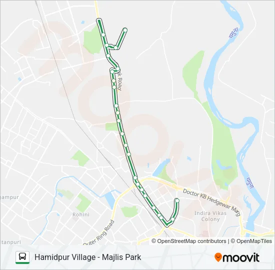 138 Bus Line Map