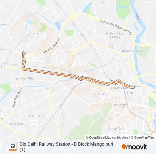 232 bus Line Map