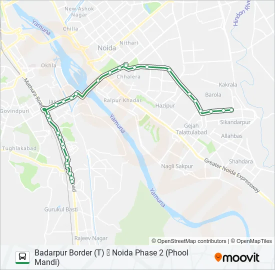 08 Bus Line Map
