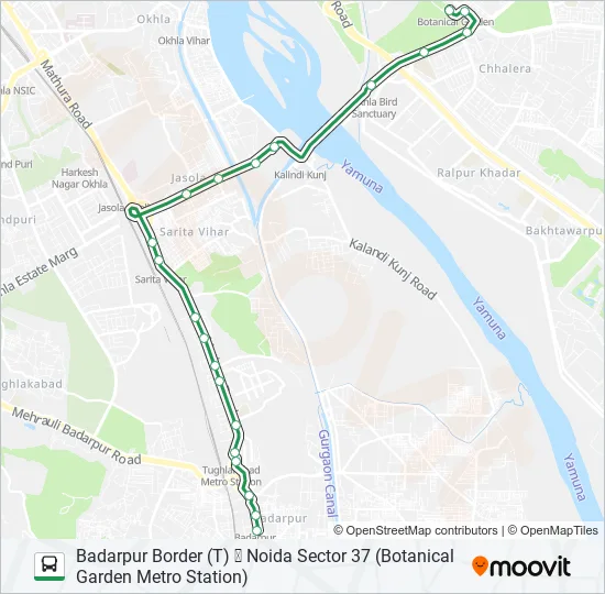 08 Bus Line Map