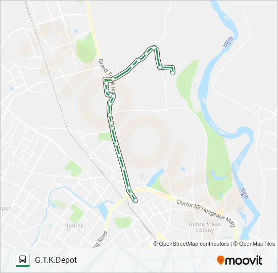 17 Bus Line Map