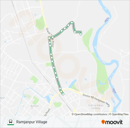 17 Bus Line Map